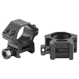 Riton Optics X1L Scope Rings  Matte Black 1 Low