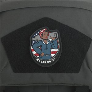 Riveting Rosie Patch Color