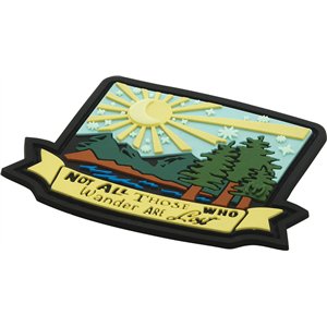 Wander Not Lost Patch Color