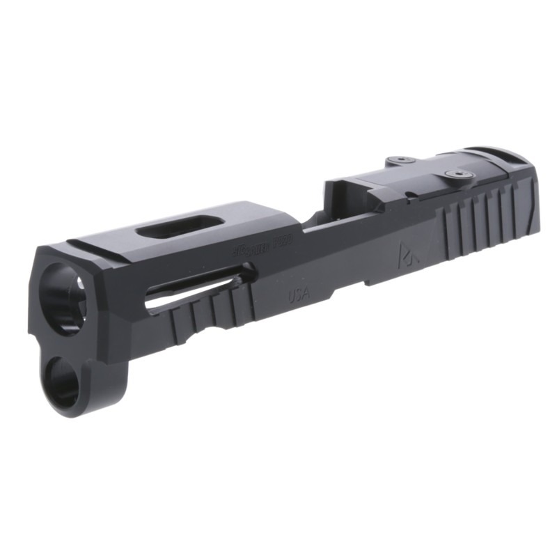 Rival Arms RA10P301A Optic Ready Slide A1 Sig P320 Carry RMR Cut QPQ Black 416R Stainless Steel