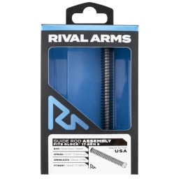 Rival Arms RA50G121S Guide Rod Assembly  Silver Stainless Steel for Glock 17 Gen5