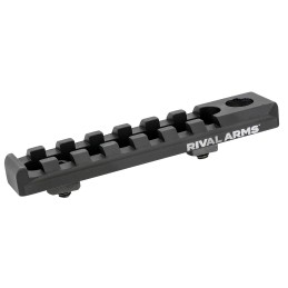 Rival Arms RA92MLQ7A Picatinny Rail MLOK Mount with QD Sling Mount  Black Anodized