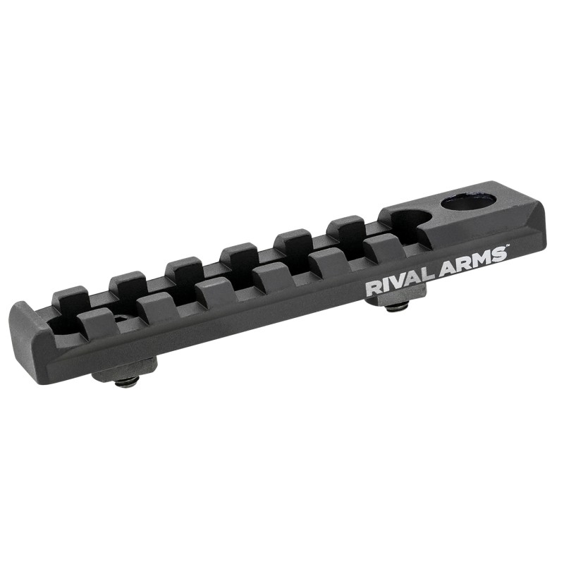 Rival Arms RA92MLQ7A Picatinny Rail MLOK Mount with QD Sling Mount  Black Anodized