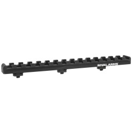 Rival Arms RA92ML15A Picatinny Rail  MLOK 15Slot  Black Anodized