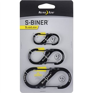 S-Biner Slidelock 3 Pack