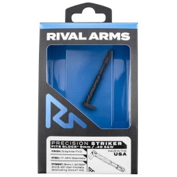 Rival Arms RARA40G001B Precision Striker  Graphite PVD 174 Stainless Steel for Glock 9mm  40 SW Gen34 Except G43  DOES NOT inclu