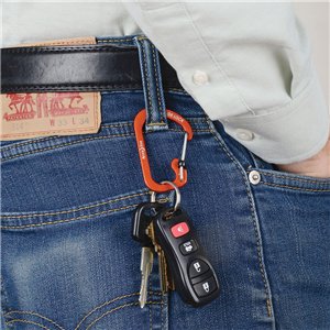 Carabiner SlideLock No3 Orange