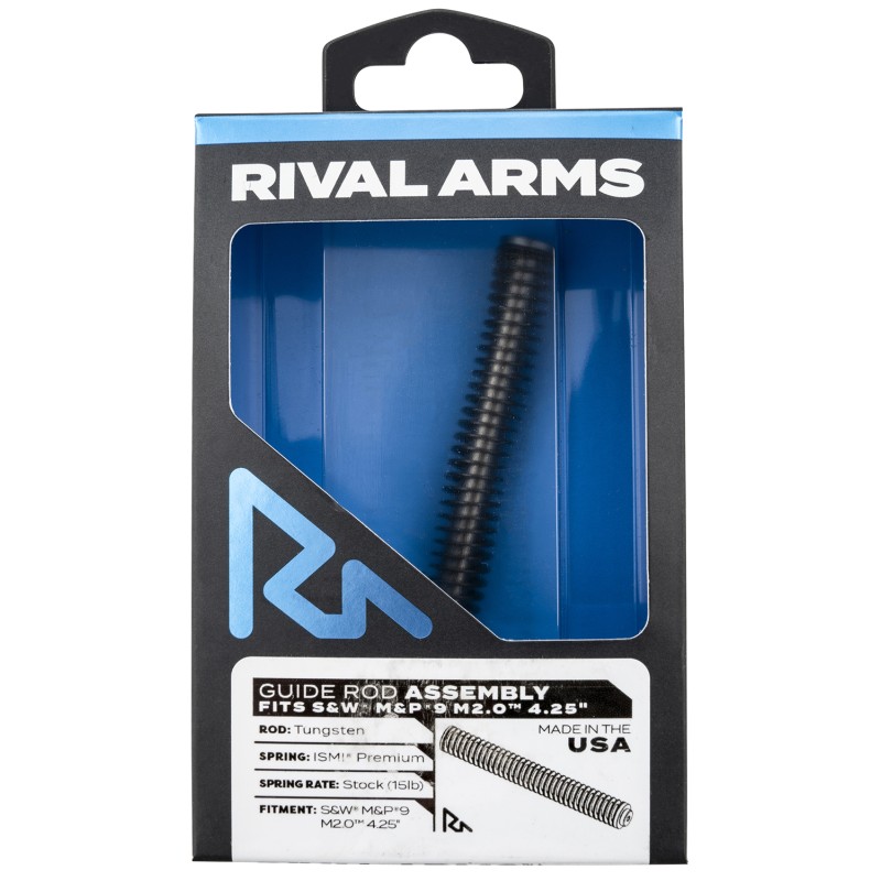 Rival Arms RARA50M201T Guide Rod Assembly Guide Rod Assembly Tungsten for SW MP9 4.25