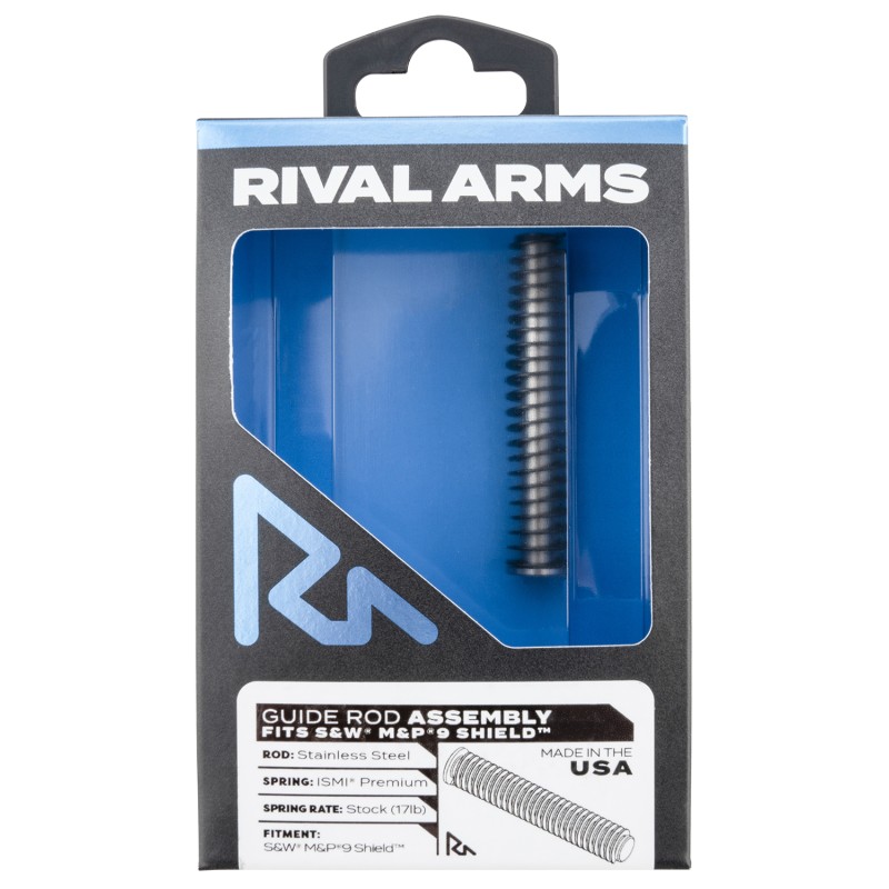 Rival Arms RARA50M101S Guide Rod Assembly Guide Rod Assembly Stainless Steel for SW MP9