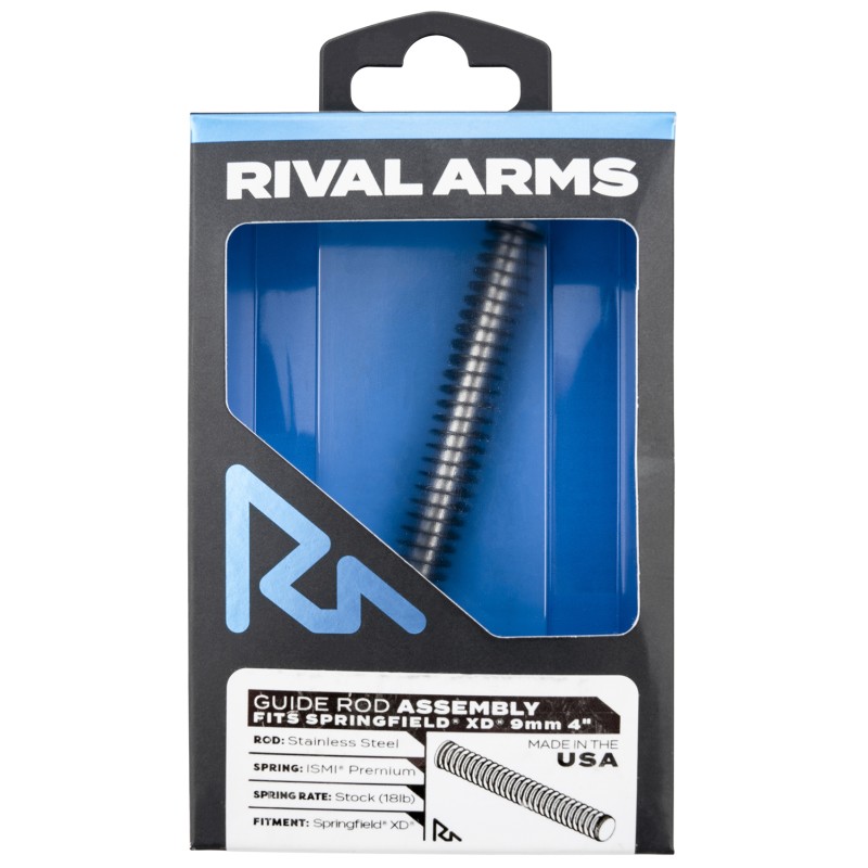 Rival Arms RARA50A101S Guide Rod Assembly Guide Rod Assembly Stainless Steel for Springfield XD9