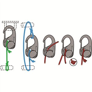 CamJam Cord Tighteners 4Pk