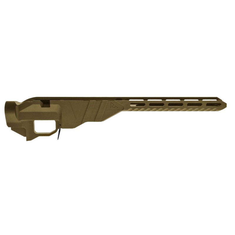 Rival Arms RA90RM01B R700 Precision Chassis System Flat Dark Earth Aluminum Remington 700 SA