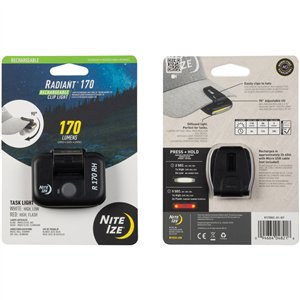 Radiant 170 Clip Light Rechar