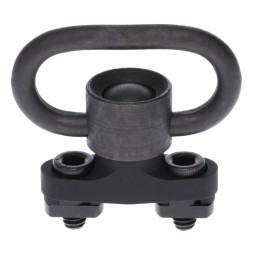 Rival Arms RARA92P4A QD Rail Mount Swivel  Recessed Button Includes Swivel  Adapter Fits MLOK Rail