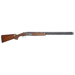 Rizzini USA 260112 BR110 Sporter 12 Gauge 30 OU VR 2rd 3 Matte Gray Turkish Walnut Fixed Pistol Grip Stock Right Hand Full Size 