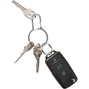 DualPass Dual Chamber Key Ring