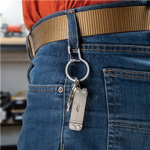 DualPass Dual Chamber Key Ring