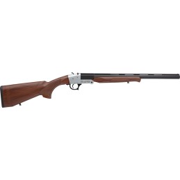 Rock Island TK113 Traditional Single Shot 12 Gauge with 20 Black Parkerized Barrel 3 Chamber 1rd Capacity Silver Anodized Metal 