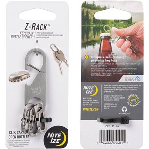 Z-Rack Keychain Bottle Opener