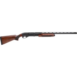 Rock Island PA12MNL28 Pump Action Waterfowl 12 Gauge Pump 3.5 41 28 Black Anodized Smooth BoreVent Rib Barrel  Aluminum Receiver