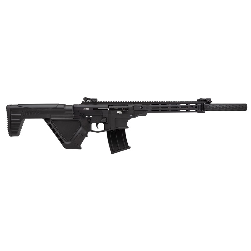 Rock Island VR80FLMRB VR80 CA Compliant 12 Gauge 20 51 3 Black Anodized Featureless Stock Black Right Hand