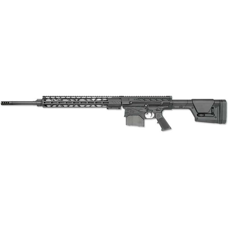 Rock River Arms BT61000 LARBT6  338 Lapua Mag 101 24 Black Billet Rec 17 MLok Hanguard Magpul PRS Gen3 Stock Overmolded A2 Grip 