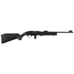 Rossi RS22L1811 RS22  SemiAuto 22 LR Caliber with 101 Capacity 18 Barrel Blued Metal Finish  Monte Carlo Black Synthetic Stock R