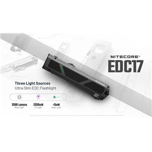 EDC17 Ultra Slim Flashlight