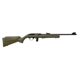 Rossi RS22L1811OD RS22  SemiAuto 22 LR Caliber with 101 Capacity 18 Barrel Matte Black Metal Finish  Monte Carlo OD Green Synthe