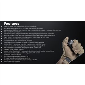 EDC23 Slim Flashlight