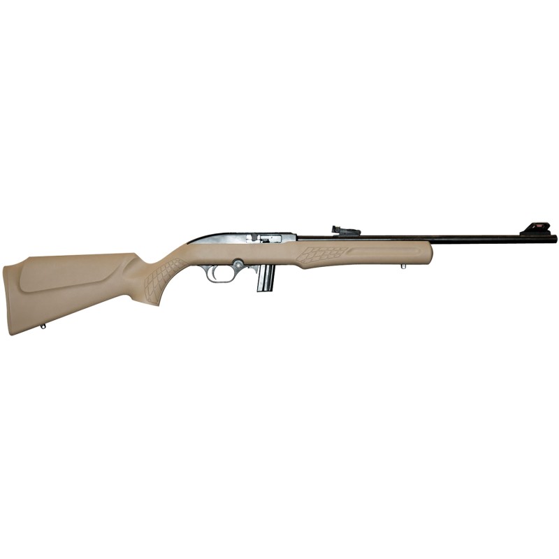 Rossi RS22L1811TN RS22  Full Size 22 LR 101 18 Matte Black Matte Black Steel Receiver Tan Monte Carlo Stock Right Hand