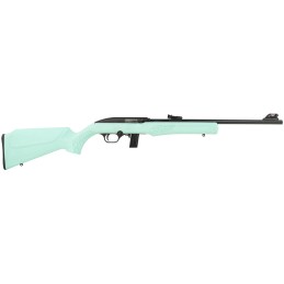 Rossi RS22L1811TL RS22  Full Size 22 LR 101 18 Matte Black Steel Barrel Matte Black Grooved Aluminum Receiver Teal Synthetic Fix