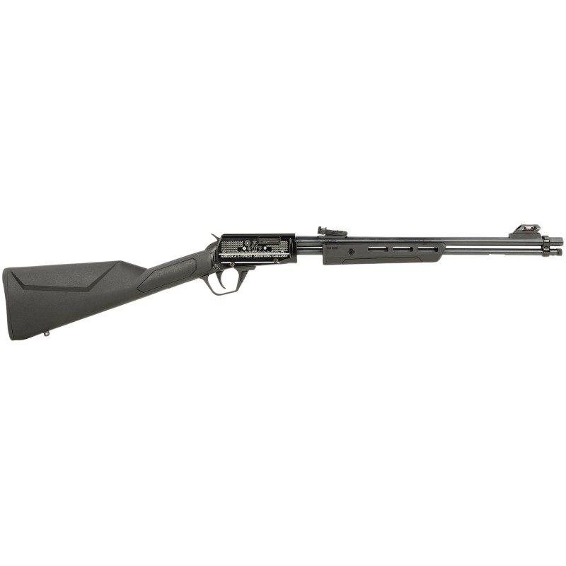 Rossi RP22181SYEN07 Gallery  Full Size 22LR 151 18 Polished Black Steel Barrel Polished Black wEngraving Steel Receiver Black Fi