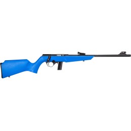 Rossi  RB22  Compact 22 LR 101 16 Matte Black Button Rifled Free Floating Steel Barrel Matte Black Stainless Steel Receiver Blue