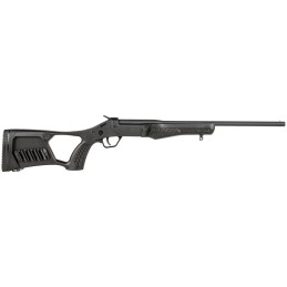 Rossi SSP1BK Tuffy Single Shot 410 Gauge with 18.50 Barrel 3 Chamber 1rd Capacity Matte Black Metal Finish  Black Fixed Thumbhol