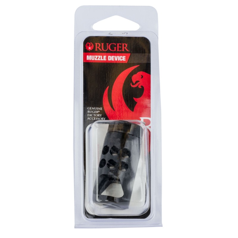 Ruger 90641 Muzzle Brake  Ruger American 450 Bushmaster  1116x24 tpi Threads 2.20 OAL 1 Diameter