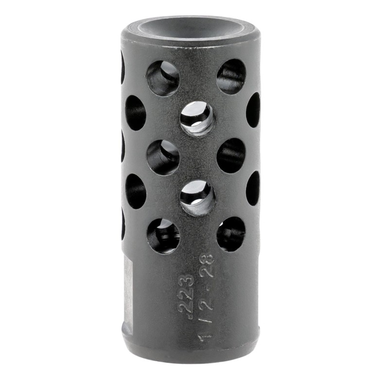 Ruger 90486 Radial Ported Muzzle Brake AR15 5.56 45mm NATO Black Oxide Steel with 1228 tpi Threads 1.75 OAL  .75 Diameter