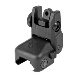 Ruger 90415 Rapid Deploy Rear Sight  Black Ruger SR22SR556SR762