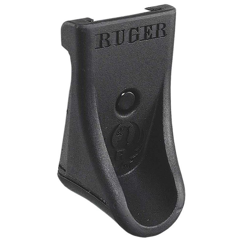 Ruger 90364 Extended Floorplate  Ruger LCEC9sLC9s Black Polymer