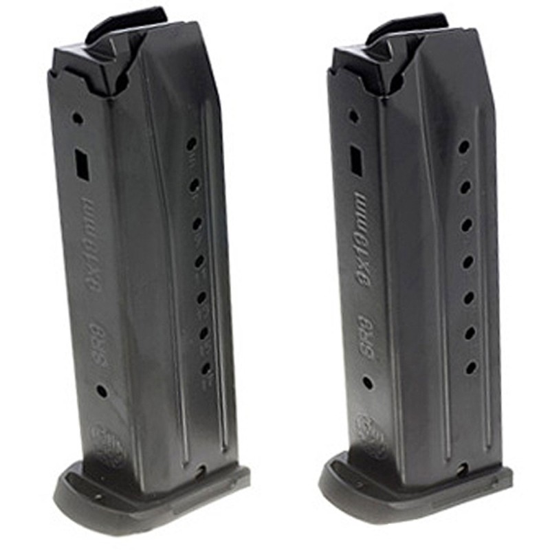 Ruger 90449 SR9C Value Pack 17rd Magazine Fits Ruger SRSRc9E 9mm Luger Blued 2 Pack