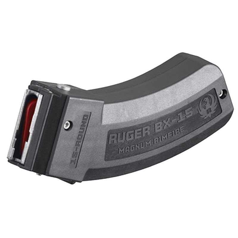 Ruger 90585 BX15  15rd Magazine Fits Ruger American Rimfire77 17 HMR22WMR BX15 Black