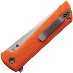 Chop 2 Button Lock Orange