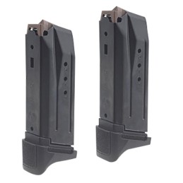 Ruger 90729 Security Value Pack 10rd 380 ACP Fits Security 380 Black Steel 2 Pack