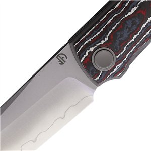 Chop 4 Linerlock Red/Wht CF