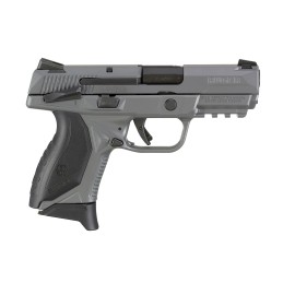 Ruger 8650 American Pistol Compact 45 ACP 3.75 71 Gray Cerakote Gray Cerakote Stainless Steel Slide Black Wraparound Ergonomic G