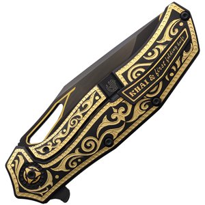 Gold Nocturne Linerlock 24K