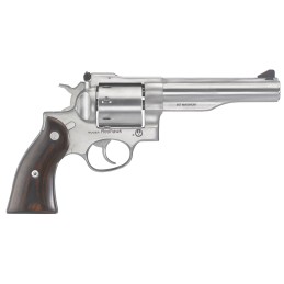 Ruger 5060 Redhawk  357 Mag  5.50 Barrel 8rd TripleLocking Cylinder Satin Stainless Steel Hardwood Grip Transfer Bar Safety