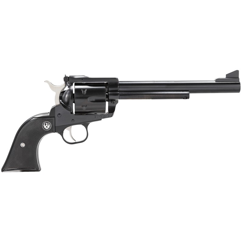 Ruger 0455 Blackhawk  45 Colt LC 6 Shot 7.50 Blued Steel Barrel Blued Cylinder Blued Steel Frame Black Checkered Rubber Grip Exp