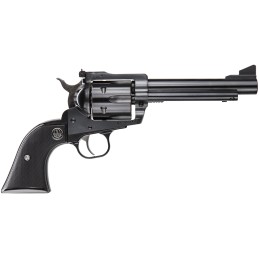 Ruger 0463 Blackhawk Convertible 45 Colt LC45 ACP 6 Shot 5.50 Blued Steel Barrel Blued Cylinder Blued Steel Frame Black Checkere