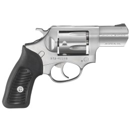 Ruger 5737 SP101  38 Special  2.25 Barrel 5rd TripleLocking Cylinder Satin Stainless Steel Cushioned Rubber With Synthetic Inser